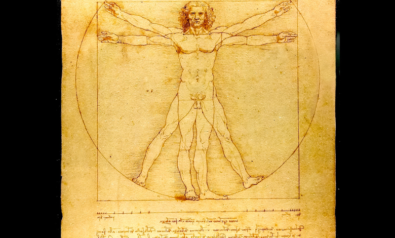 Bussola to Measure Angles Within a Circle Leonardo Da Vinci