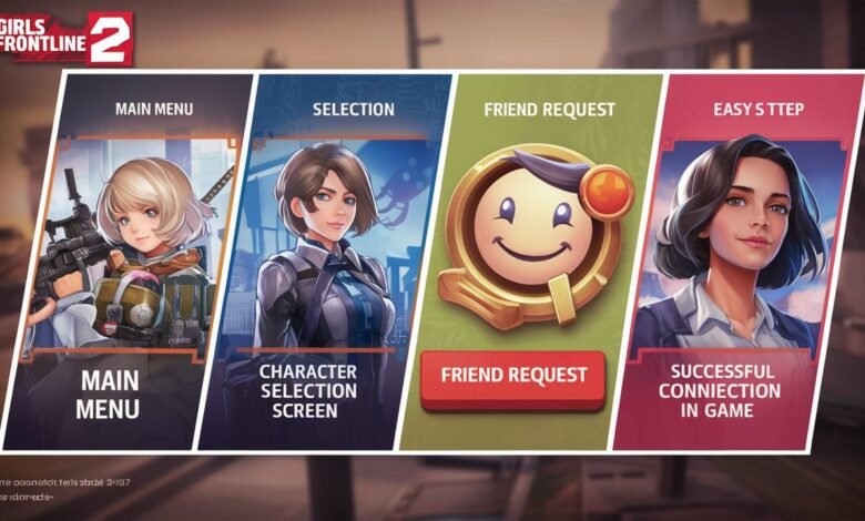 Girls Frontline 2 how to Add Friends