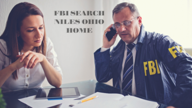 fbi search niles ohio home