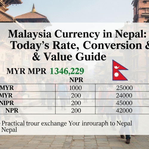 malaysia currency in nepal