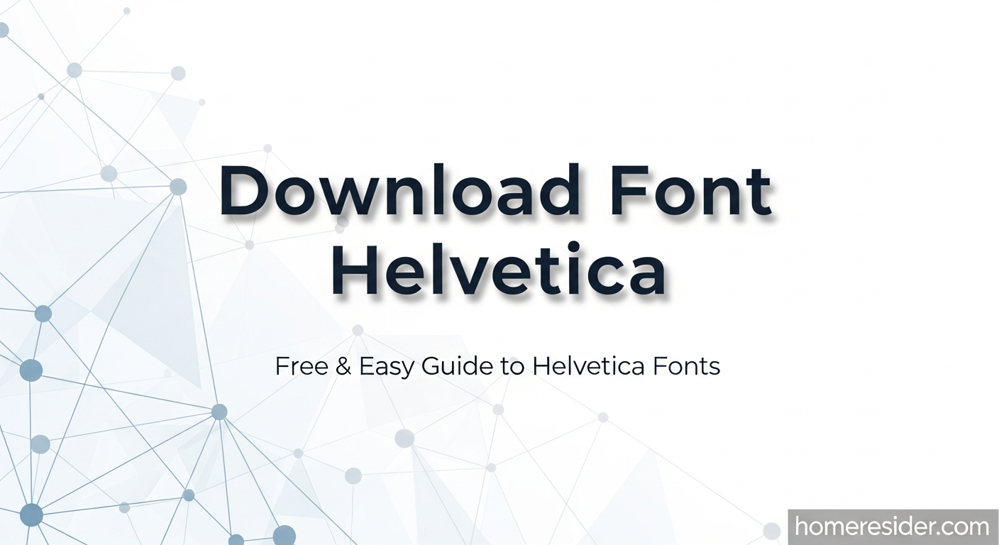 helvetica font download